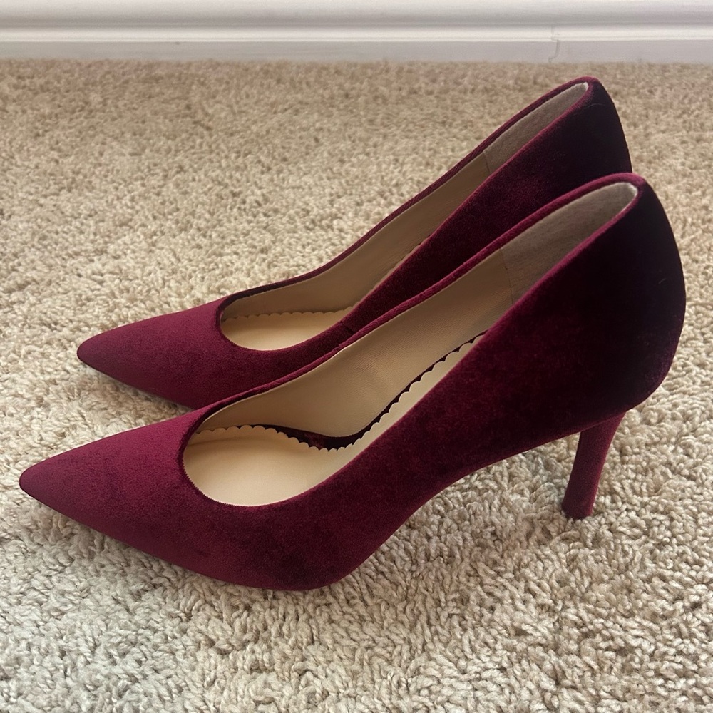 Burgundy/Cabernet Women's Heels size 10 NWT Antonio Melanie brand Bonnie style